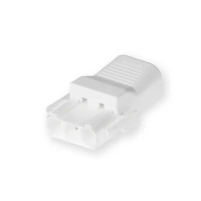 Connecteur à 3 voies, avec serre-câble, blanc
