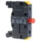Connecteur avec voie tournante 01 au rail
