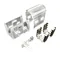 Connecteur central transparent pour LED néon 10x22mm
