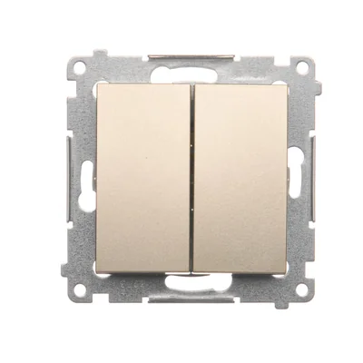 Connecteur chandelier (module) 10A 250V connecteurs rapides dorés (métalliques)