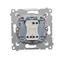 Connecteur chandelier SIMON 54 pour version IP44 (module) connecteurs rapides 10AX 250V blanc