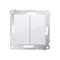 Connecteur chandelier SIMON 54 pour version IP44 (module) connecteurs rapides 10AX 250V blanc