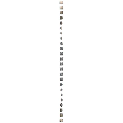 Connecteur croisé avec rétroéclairage LED (module) 10A 250V connecteurs rapides dorés (métalliques)