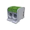 Connecteur de rail fileté STB 185-2 Al/Cu 87820 SIMBLOCK vert