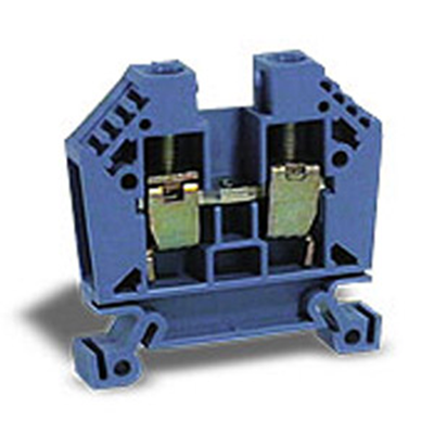 Connecteur de rail fileté ZSG (ZUG) 10mm2 bleu