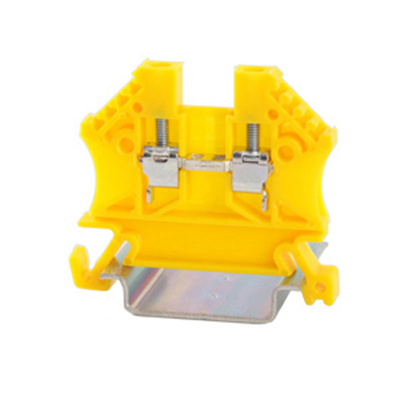 Connecteur de rail fileté ZSG (ZUG) 2, 5mm2 jaune