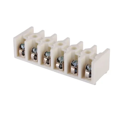 Connecteur fileté 6 voies LZ-B10/6, blanc