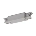 connecteur le long bloc d'alimentation, pour S-TRACK3f., gris argent
