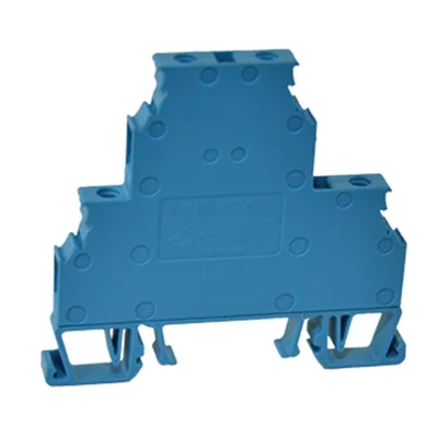 Connecteur ONKA à 2 niveaux MRK-C 4 mm² bleu