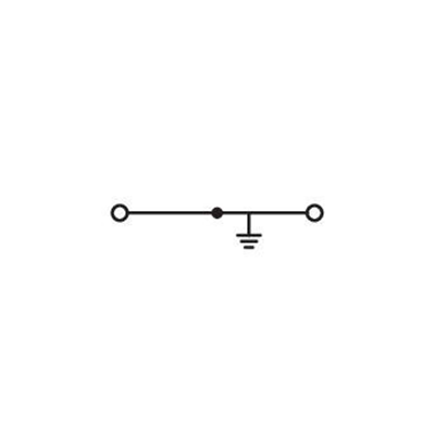 Connecteur PE 2 fils 16mm²