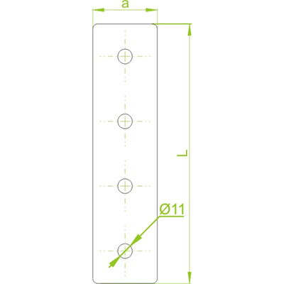 Connecteur profilé en C, LCP3