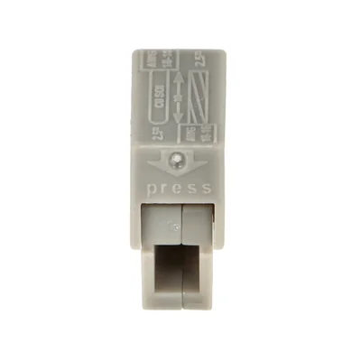 Connecteur rapide d'éclairage 2.5mm2 PC301 100pcs.