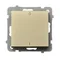 Connecteur SONATA Champagne gold bipolaire, sans cadre
