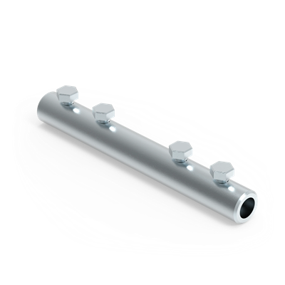 Connecteur traversant 4xM6 130mm