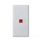 Connecteur universel Key K45 45x22,5 avec rétroéclairage en aluminium
