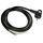 Connecting wire with grounding length: 5.0 mb rubber OWżo 3x1.5mm2 black