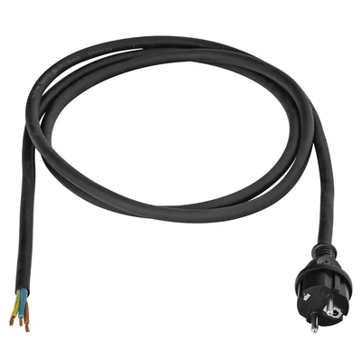 Connection cable with plug 3x1.5 IP44