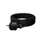 Connection cable with straight plug IP44 3x1.5 H05RR 5m black