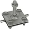 Connection terminal with threaded pin for M12 earthing terminal with diameter 7-10 mm (wire) / width 30-40 mm (flat bar), stainless steel AK 7.10 FL40 GBM12X55 V4A