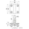 Connection terminal with threaded pin for M12 earthing terminal with diameter 7-10 mm (wire) / width 30-40 mm (flat bar), stainless steel AK 7.10 FL40 GBM12X55 V4A