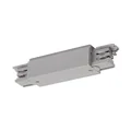 connector along power supply, for S-TRACK3f., silver grey