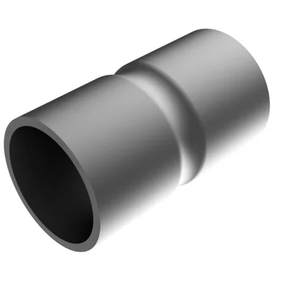 connector for connecting lightning protection pipes; Ø 46mm /TW/