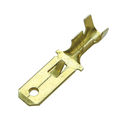 Connector sleeve with a clamping tongue brass 1/2.5 mm² 200 pcs