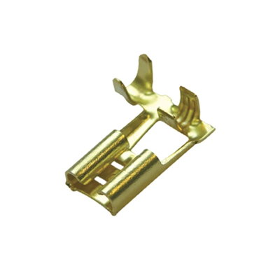 Connector sleeve with side connection brass 0.5 - 1 mm² 200 pcs