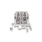 Connector ZUG-G2.5 gray color 30pcs.