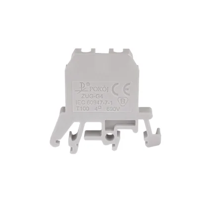 Connector ZUG-G4 gray color 25 pcs.