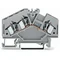 Connettore 3 fili 4mm² grigio 100 pz.