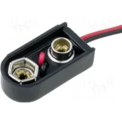 CONNETTORE 6F22 VERSIONE LONGITUDINALE, ALTA