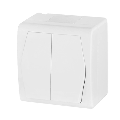 Connettore a candela HERMES 2, bianco IP44