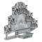 Connettore a molla HLD.2/GR da 2,5 mm, a 3 livelli, grigio