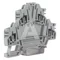 Connettore a molla HMD.2N/GR 2,5 mm², 2 livelli, grigio
