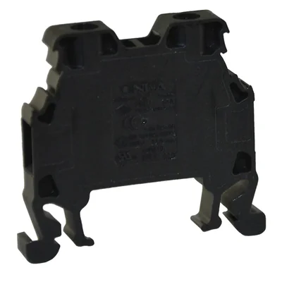 Connettore a vite universale ONKA MRK 4 mm2 nero