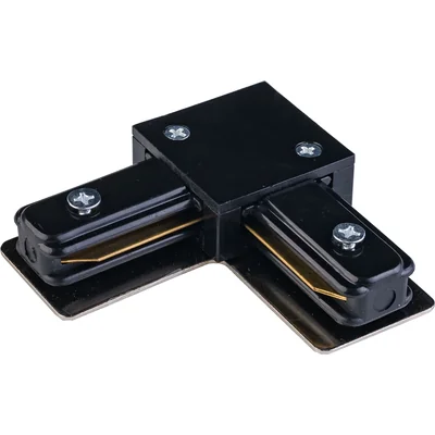 Connettore ad angolo per barre Zumaline 1F, nero