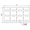 Connettore angolare LKDH100E per vassoio, spessore lamiera - 1 mm