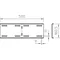 Connettore angolare WRWVK 160 FS per sistema a scala. Ampia larghezza 160