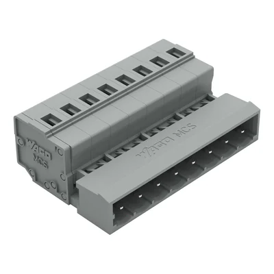 Connettore CAGE CLAMP® a 1 conduttore, grigio 231-608