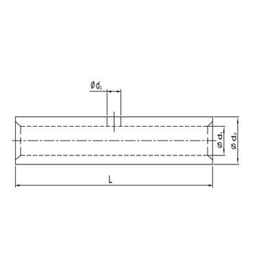 Connettore di testa in alluminio 16mm² 10 pz.