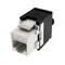 Connettore Keystone non schermato RJ45 UTP Cat.6 Q-LANTEC, senza attrezzi.