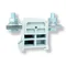 Connettore per binario filettato 240mm2 TS 35 1 binario 5 pz.