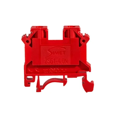 Connettore per binario filettato NUOVA serie 4,0 mm2 TS 35 1 binario 50 pz.