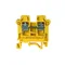 Connettore per binario filettato ZSG1-6.0Nz giallo