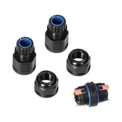 Connettore per cavo diritto con connettore rapido IP68, 3x4mm2, 400V/20A