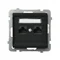 Connettore per computer SONATA, doppio, cat. 6, KRONE, colore nero metallizzato MMC