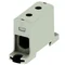 Connettore per guida filettata AL/CU, 6 - 95 mm2, TS 35, 1 binario, 2 fori. serraggio