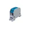 Connettore per guida filettata STB 50 Al/Cu 87310 SIMBLOCK blu