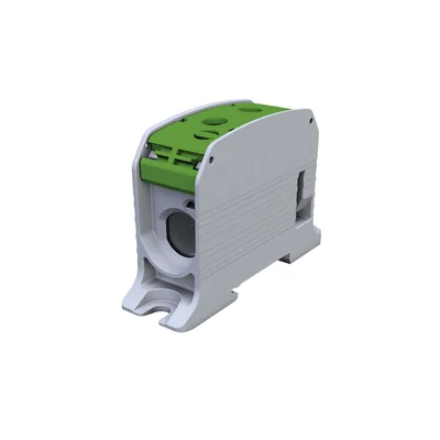 Connettore per guida filettata STB 95 Al/Cu 87510 SIMBLOCK verde